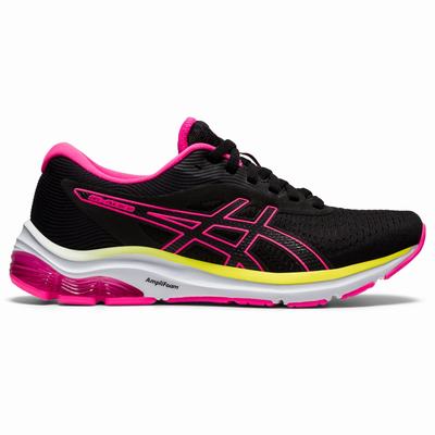 Asics Gel-Pulse 12 - Naisten Juoksukengät - Mustat/Pinkki